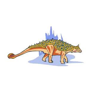 Pinacosourus listed in dinosaurs decals.