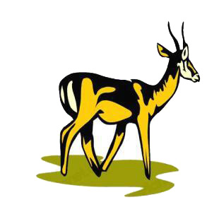 Antelope listed in deer decals.