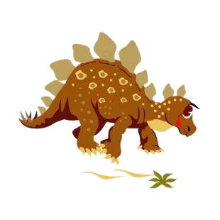 Stegosaurus listed in dinosaurs decals.