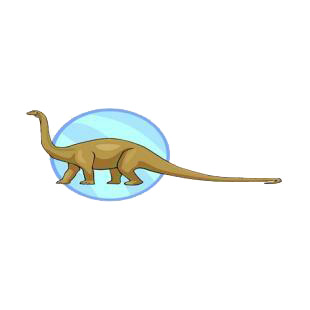 Tyrannosaurus listed in dinosaurs decals.