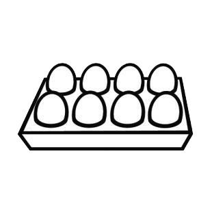 Eggs listed in chickens decals.