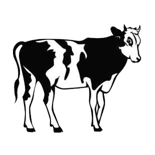 Cattle listed in cows decals.