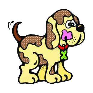 Beagle listed in dogs decals.