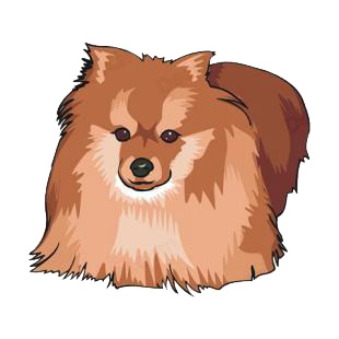 Papillon listed in dogs decals.