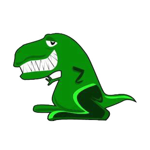 Tyrannosaurus rex listed in dinosaurs decals.