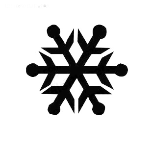 Snow flake christmas listed in snowflakes decals.