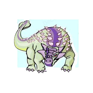 Pinacosaurus listed in dinosaurs decals.