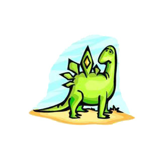 Stegosaurus  listed in dinosaurs decals.