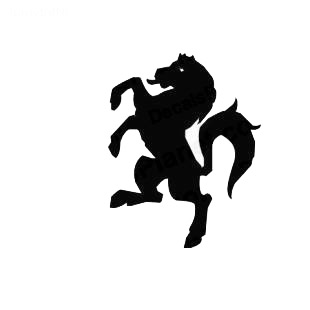 Horse medieval myth listed in fantasy decals.