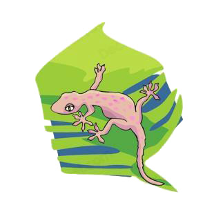 Lizard listed in reptiles decals.