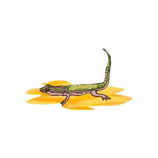 Gecko listed in reptiles decals.