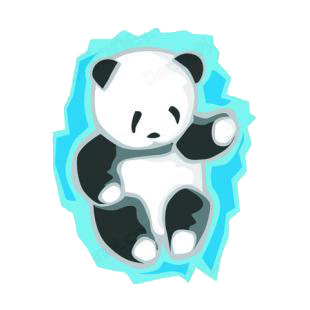 Panda listed in bears decals.