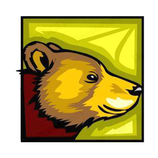 Bear face listed in bears decals.