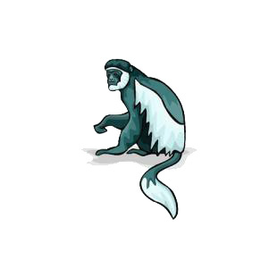 Ape listed in monkeys decals.