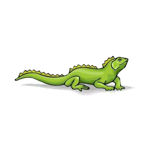 Tuatara listed in reptiles decals.