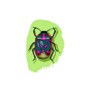 Scarab listed in insects decals.