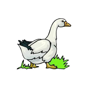Goose listed in birds decals.