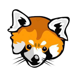Fox face listed in dogs decals.