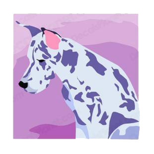Sad hound listed in dogs decals.