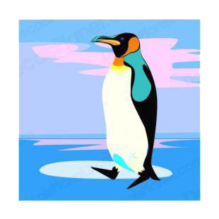 Penguin listed in fish decals.