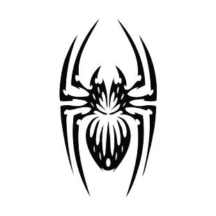 Spider tattoo listed in spiders decals.