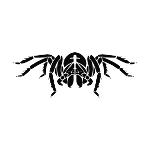 Tarantula listed in spiders decals.