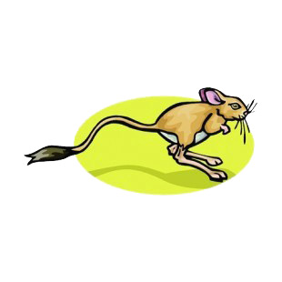 Running jerboa listed in rodents decals.