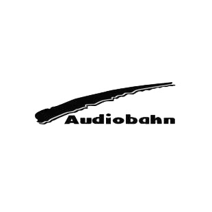 Audio bahn audiobahn listed in car audio decals.