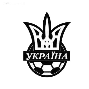 Ykpaiha Ukrainian soccer football team listed in soccer teams decals.