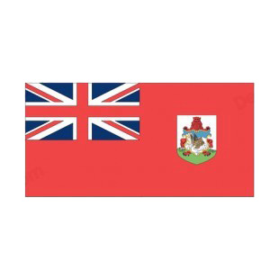 Bermuda flag listed in flags decals.