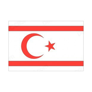 North Cyprus flag listed in flags decals.