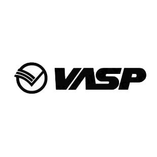 Vasp logo listed in famous logos decals.