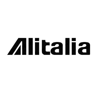 Air italia logo listed in famous logos decals.
