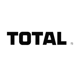 Total logo listed in famous logos decals.