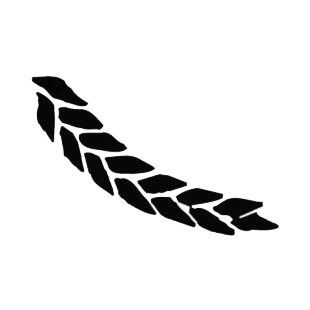 Wheat listed in agriculture decals.