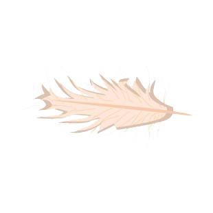 White feather listed in symbols and history decals.