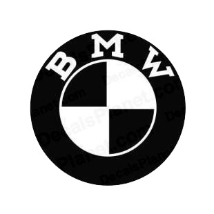 BMW logo 2 listed in bmw decals.