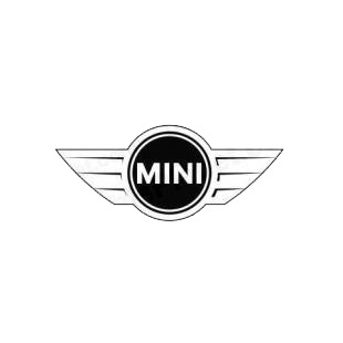 BMW mini listed in bmw decals.