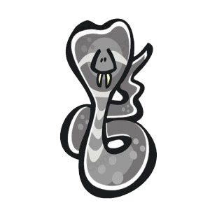 Grey cobra listed in more animals decals.