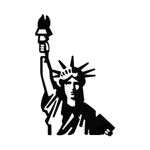 United States Statue of Liberty listed in symbols and history decals.