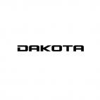 Dodge Truck Dakota, decals stickers