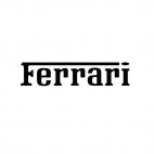 Ferrari logo, decals stickers