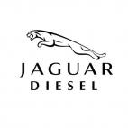 Jaguar Diesel, decals stickers