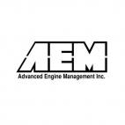 AEM Advanced engine management inc, decals stickers