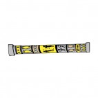 Egyptian column with drawings, decals stickers