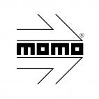 Momo, decals stickers