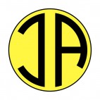 IA Akranes Football Club soccer team logo, decals stickers