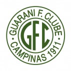 Guarani Futebol Clube soccer team logo, decals stickers