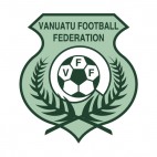 Vanuatu Football Federation soccer team logo, decals stickers