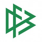 DFB  German Football Association logo, decals stickers